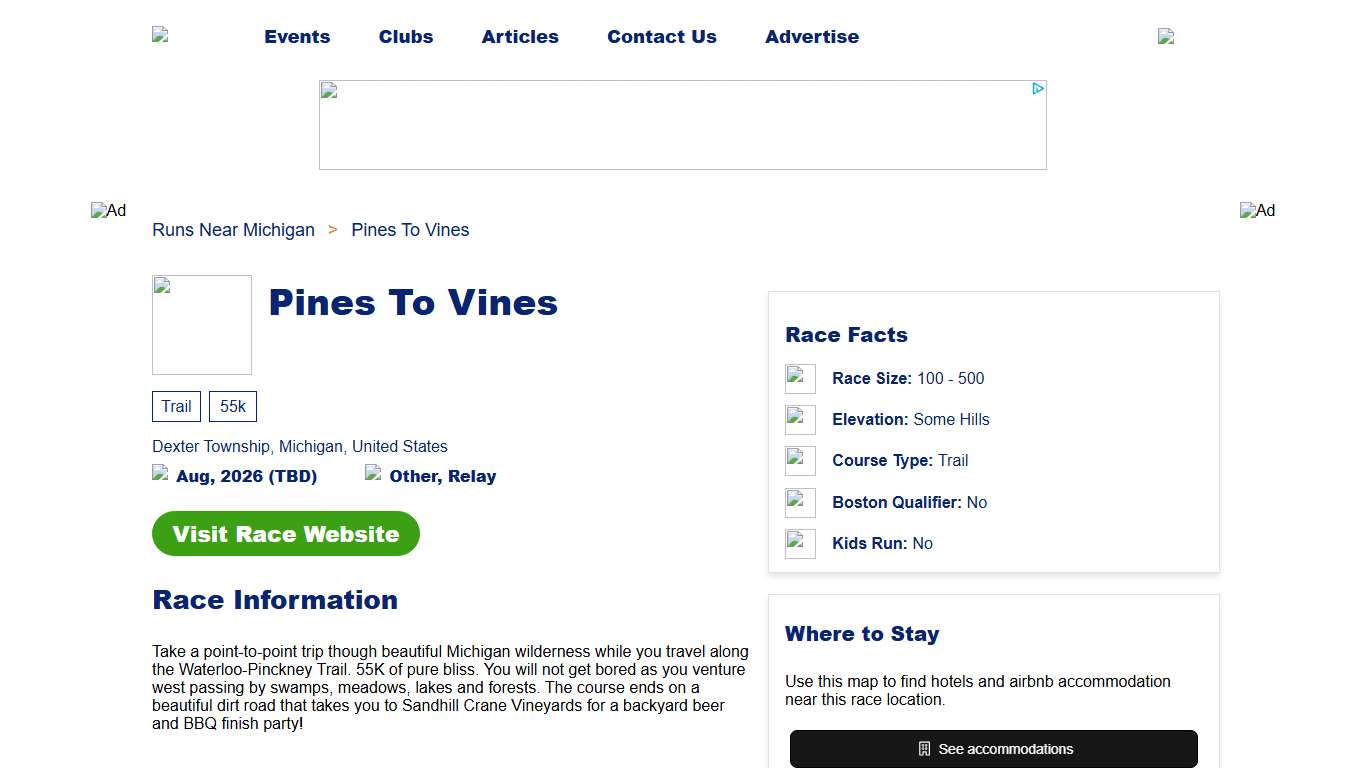 2026 Pines To Vines | Dexter Township